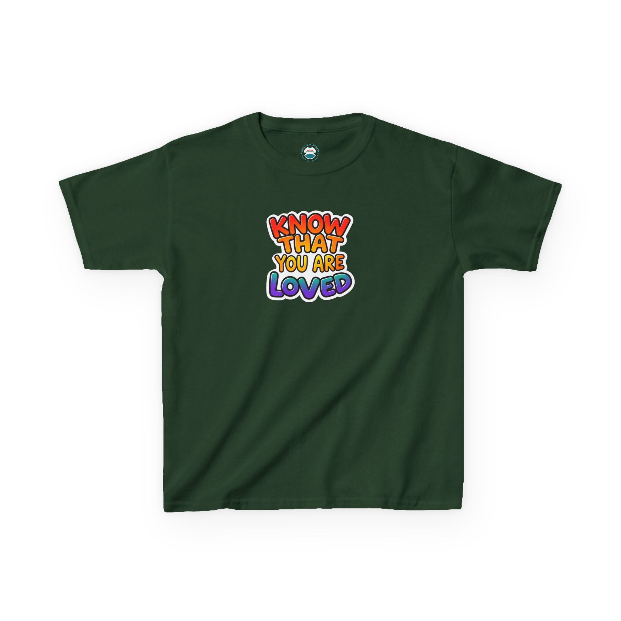 Know That You Are Loved Heavy Cotton™ Tee - Peace Tee for Children