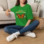 Monarch Butterfly T-Shirt — "The Only Orange Monarch We Need" No Kings Tee
