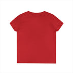 Ladies' V-Neck T-Shirt - "Hate Has No Place" Statement Tee
