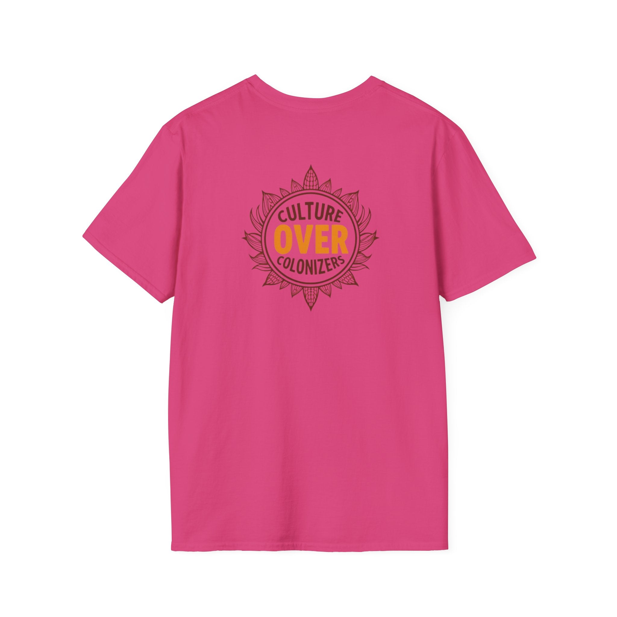 Culture Over Colonizers Unisex Softstyle T-Shirt