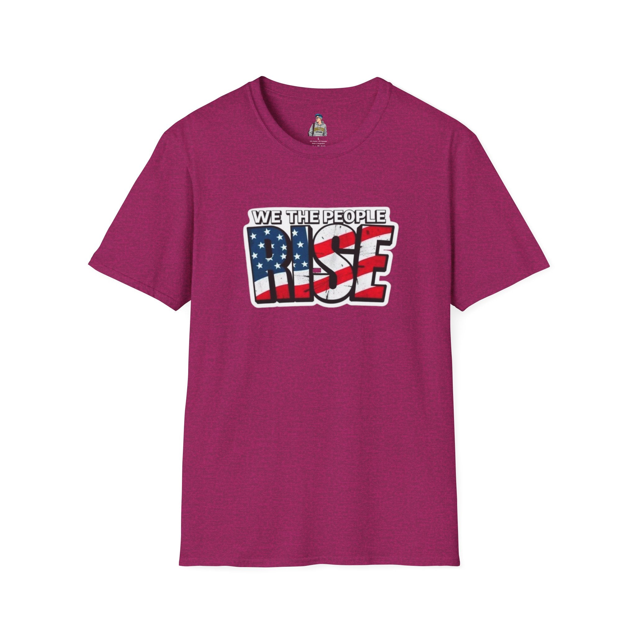 Patriotic Unisex T-Shirt - 'We The People Rise'
