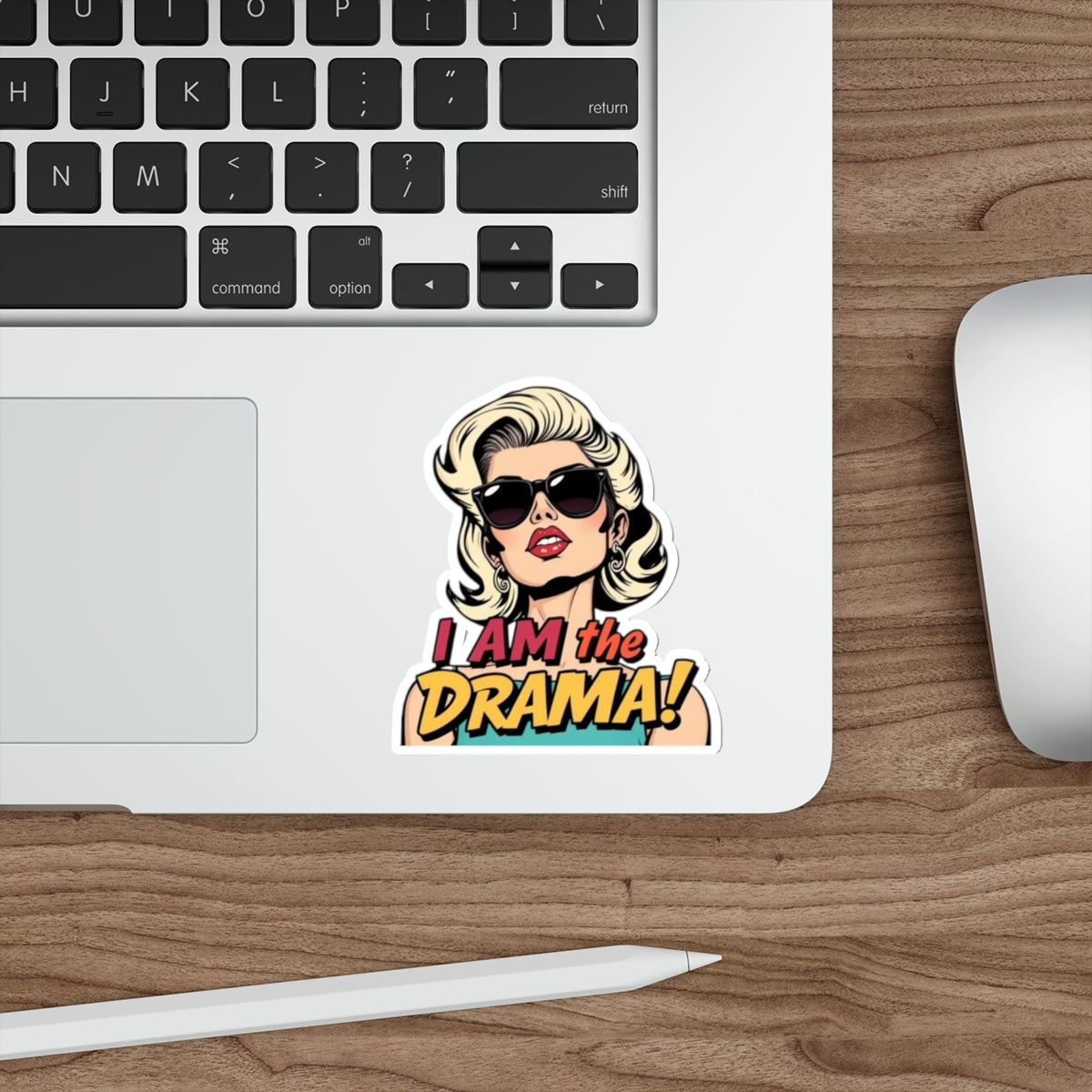 Die-Cut Stickers - I AM the Drama