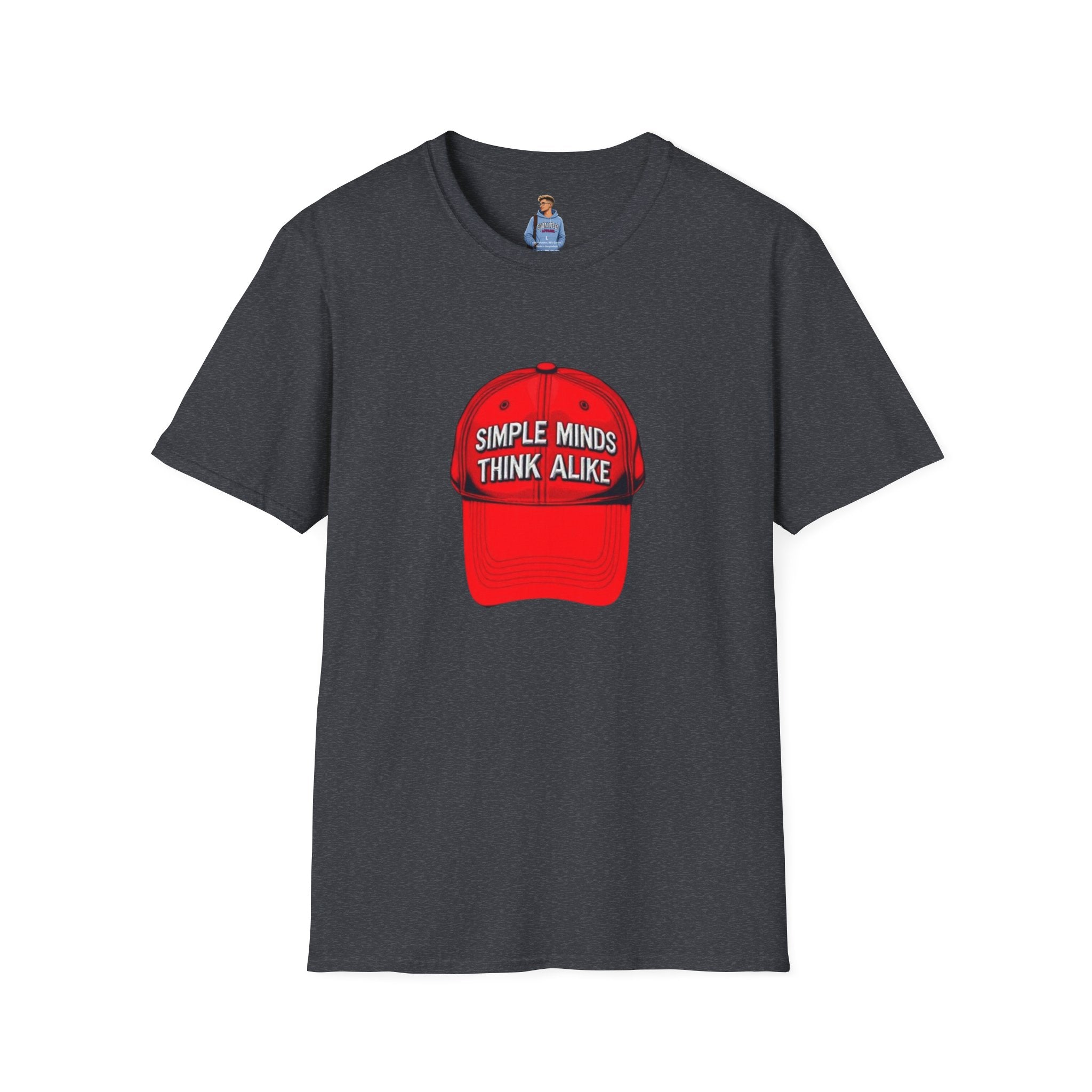 Simple Minds Think Alike T-Shirt' & 'Make America Think Again' Graphic Tee