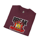 Break the Patriarchy Unisex Softstyle T-Shirt - Empowerment Wear for Social Change