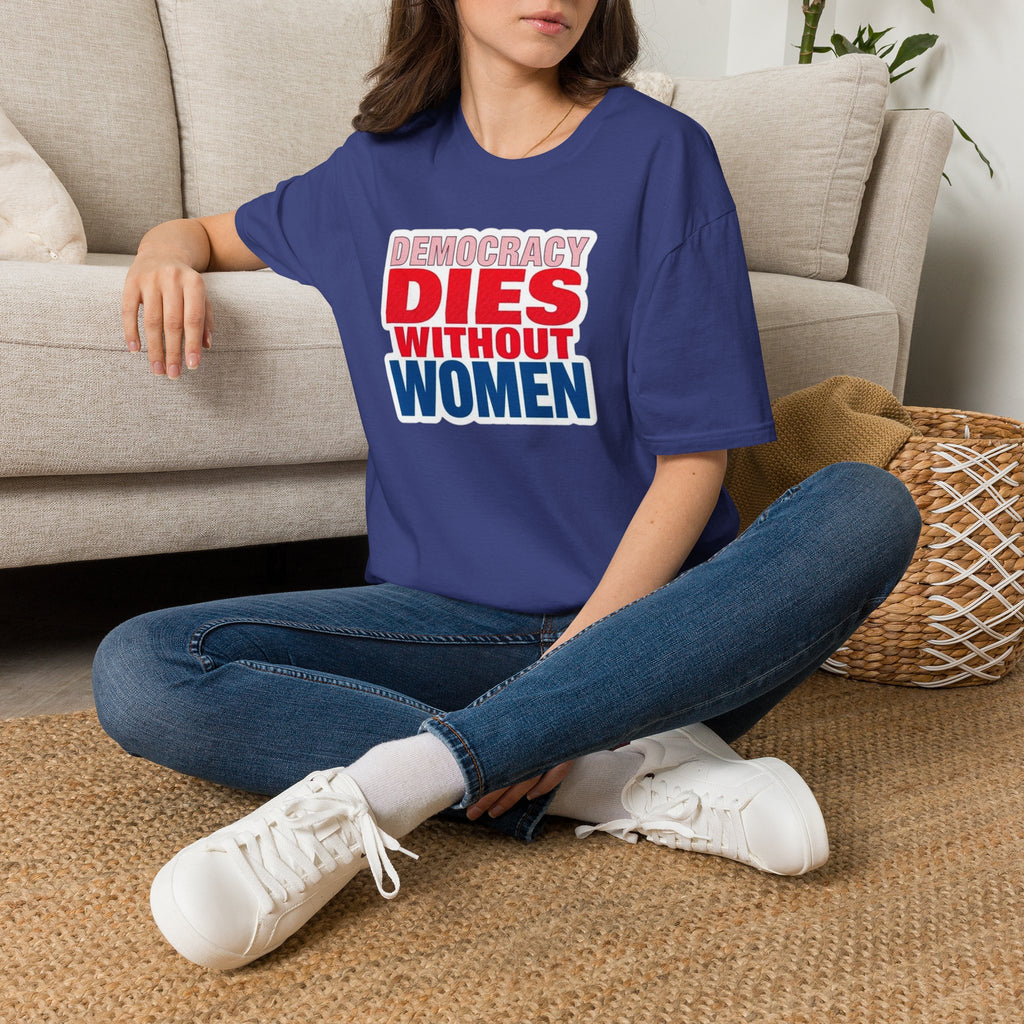 Democracy Dies Without Women Unisex Softstyle T-Shirt