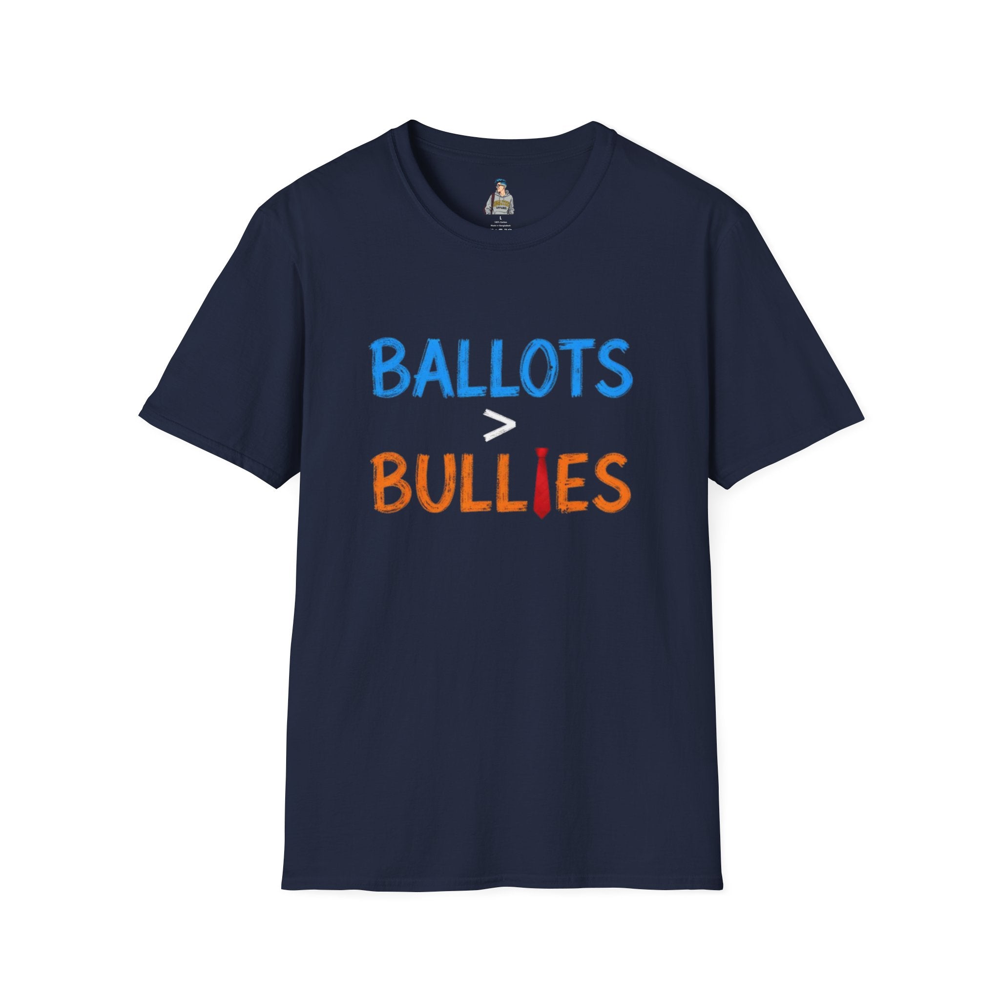 Ballots > Bullies T-Shirt — "I Will Not Be Intimidated" Voter Rights Tee