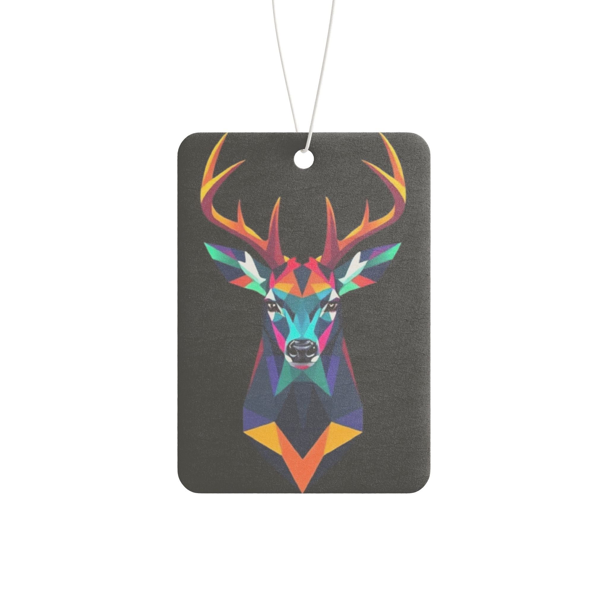 Fractal Deer Design - Car Air Freshener - Eclectic and Aromatic