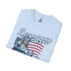 Democracy First T-Shirt | Unisex Softstyle Tee for Equality & Justice