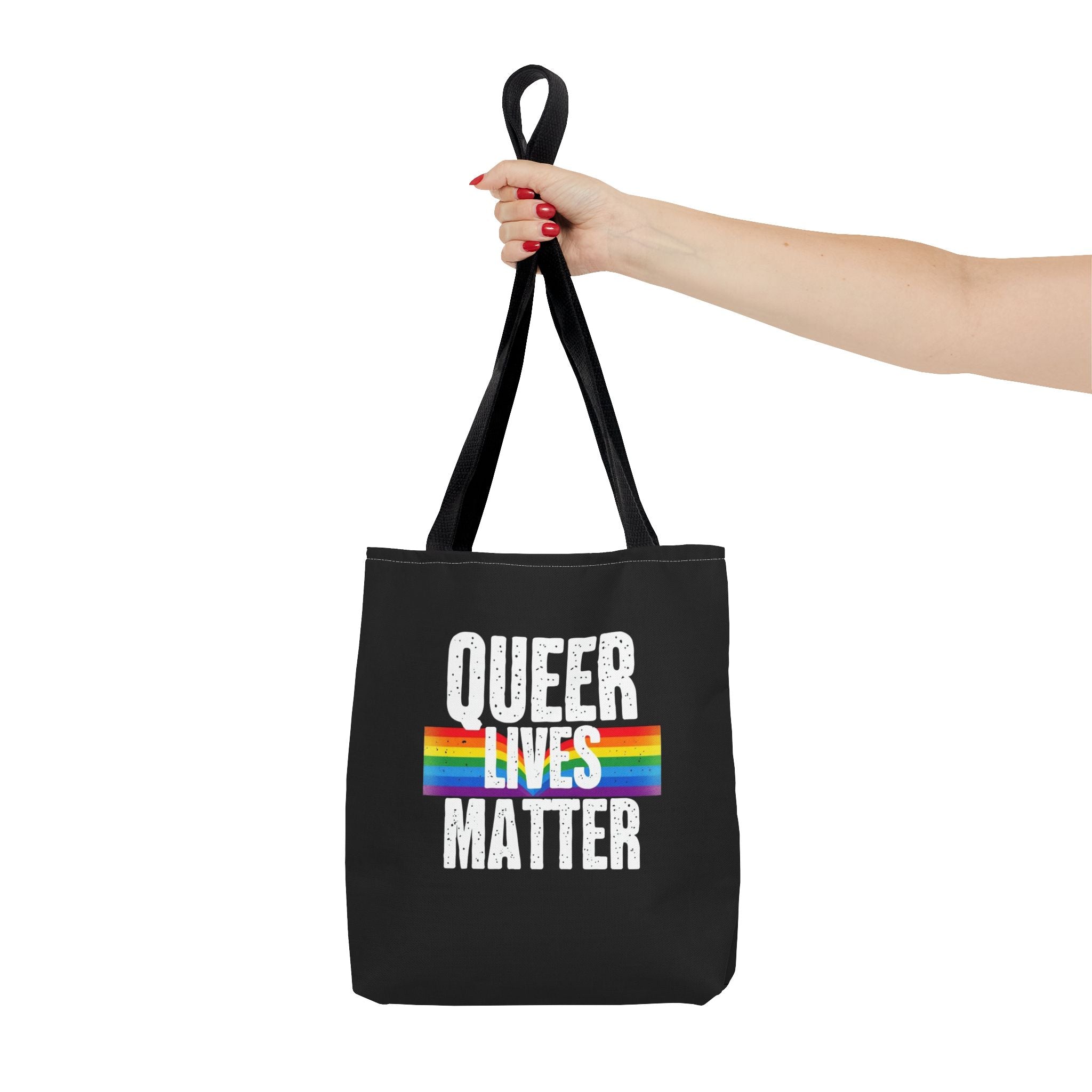 Queer Lives Matter Tote Bag