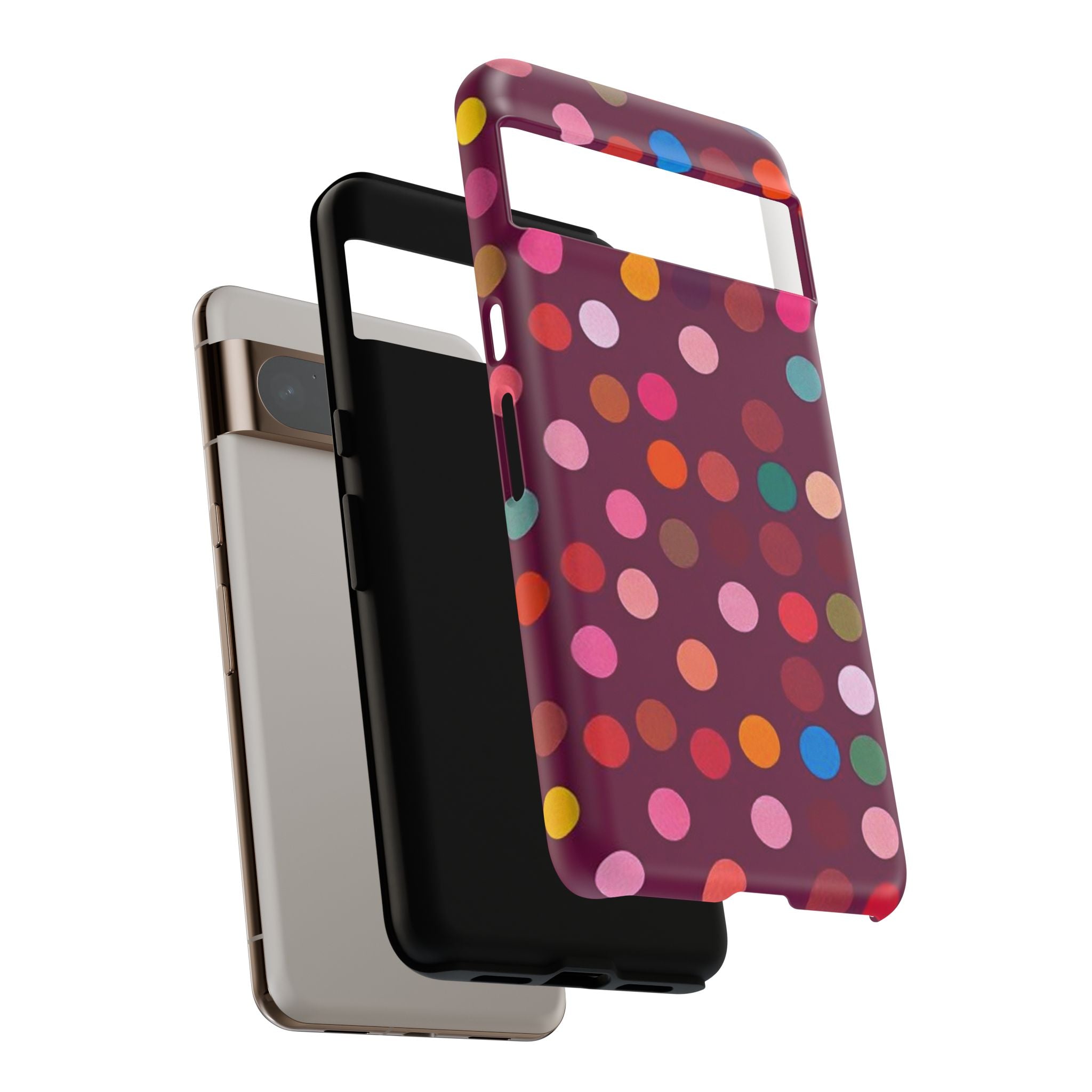 Polka-Dot Colorful Tough Case for Android
