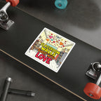 Classroom Walls Burst With Love Die-Cut Sticker