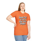 Speak Out Even If Your Voice Shakes T-Shirt — Inspirational Protest / Activist Tee