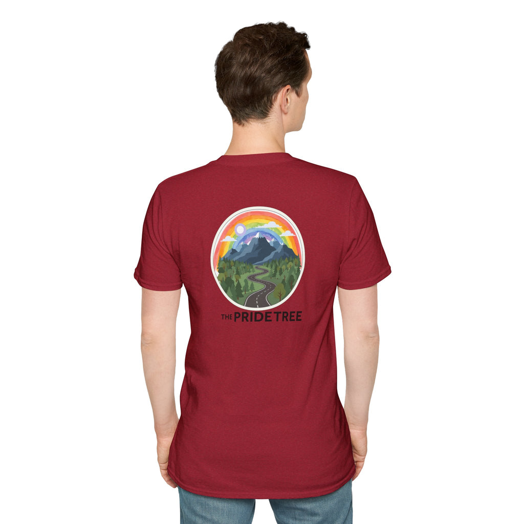 Pride Tree Las Vegas Mountain Graphic T-Shirt