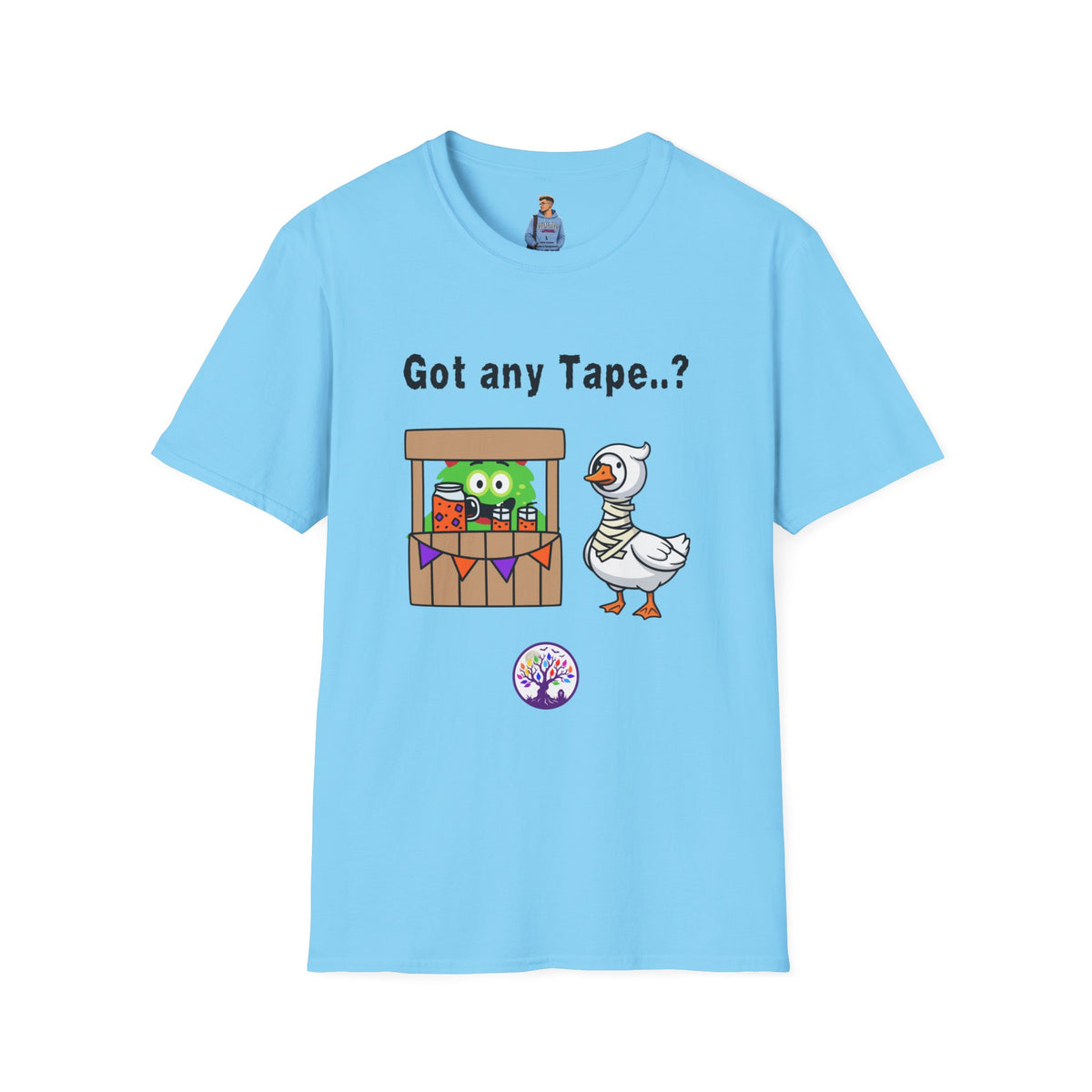 Got any Tape..? Mummy Goose & Monster Halloween T-Shirt