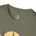 Mountain Sunset Deer Unisex Softstyle T-Shirt