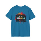 Unisex Softstyle T-Shirt - LGBTQ+ Empowerment T-Shirt: Conversion Therapy is Torture & We All Belong