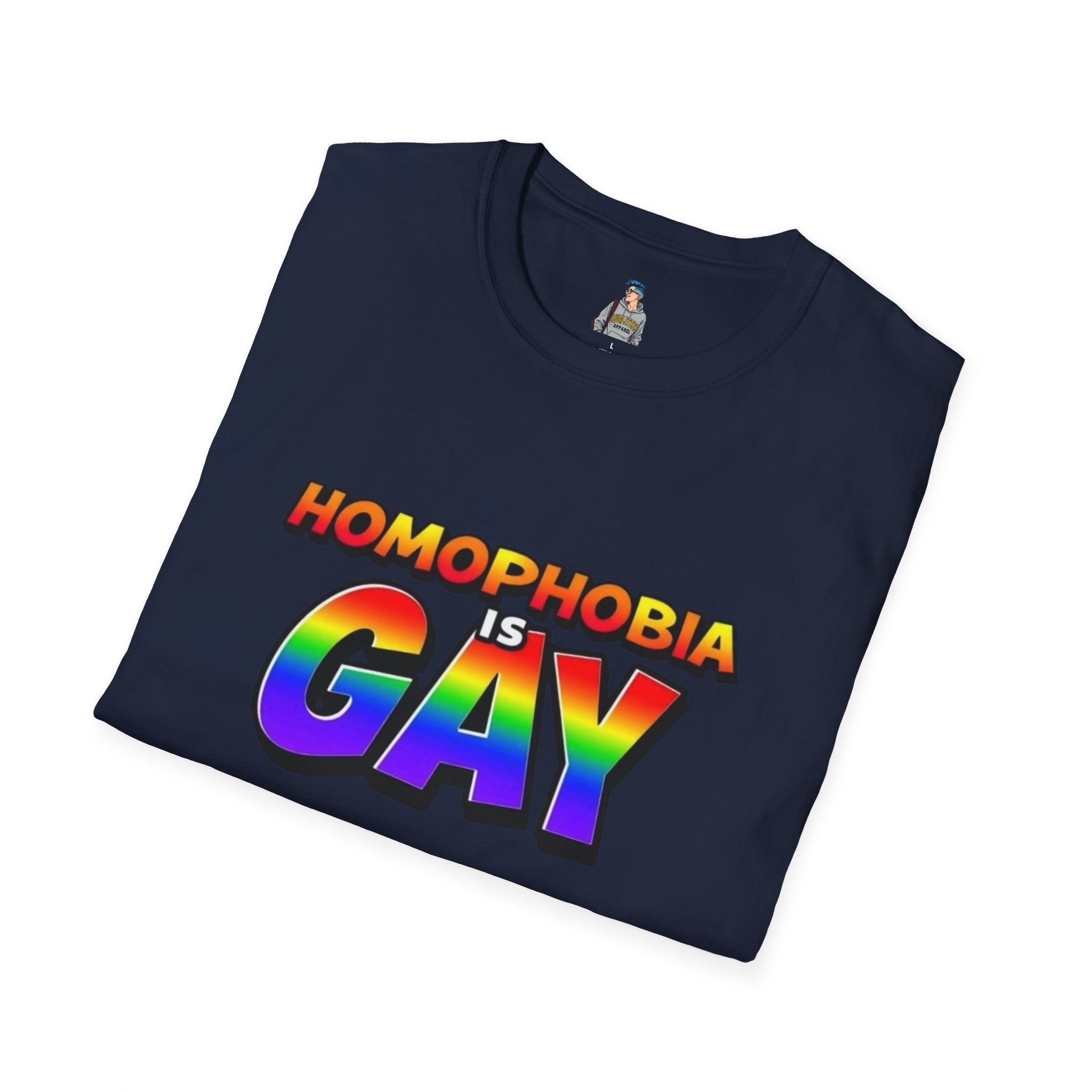 Homophobia Is Gay Graphic T-Shirt