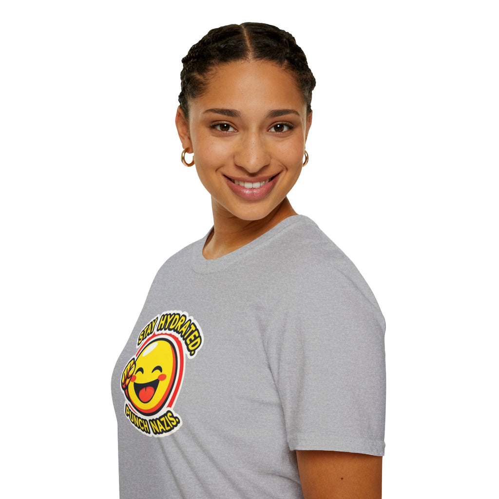 Stay Hydrated, Punch Nazis T-Shirt
