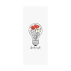 Inspirational Matte Vertical Poster - 'Be the Light'