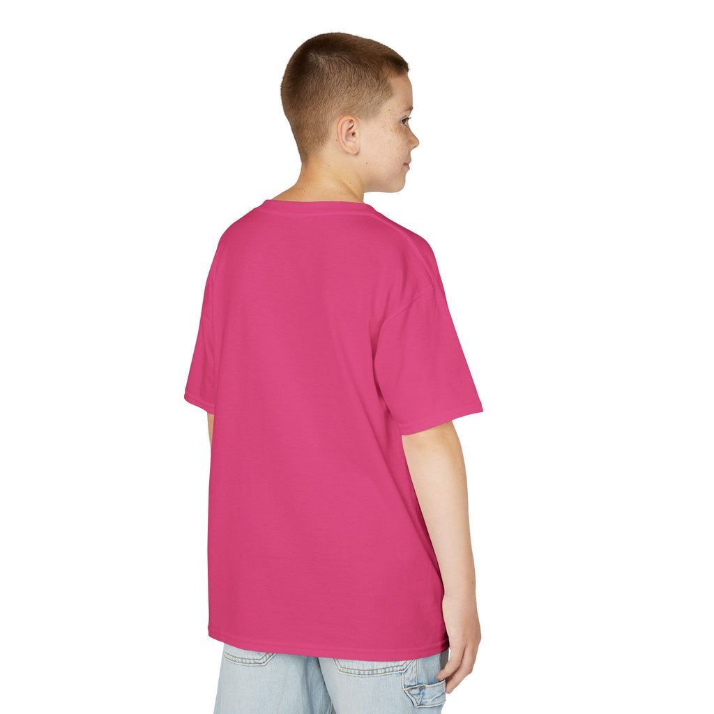 Colorful Fractal Lion Kids Heavy Cotton Tee