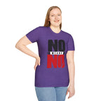 NO Means NO T-Shirt — Consent Awareness Graphic Tee