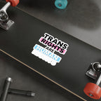 Die-Cut Stickers - TRANS RIGHTS ARE HUMAN RIGHTS
