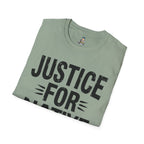 Justice for Native Communities Unisex Softstyle T-Shirt, Activism Tee, Social Justice Apparel, Comfortable Graphic Shirt, Gift for Advocates