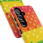 Rainbow Polka-Dot Tough Case for Android