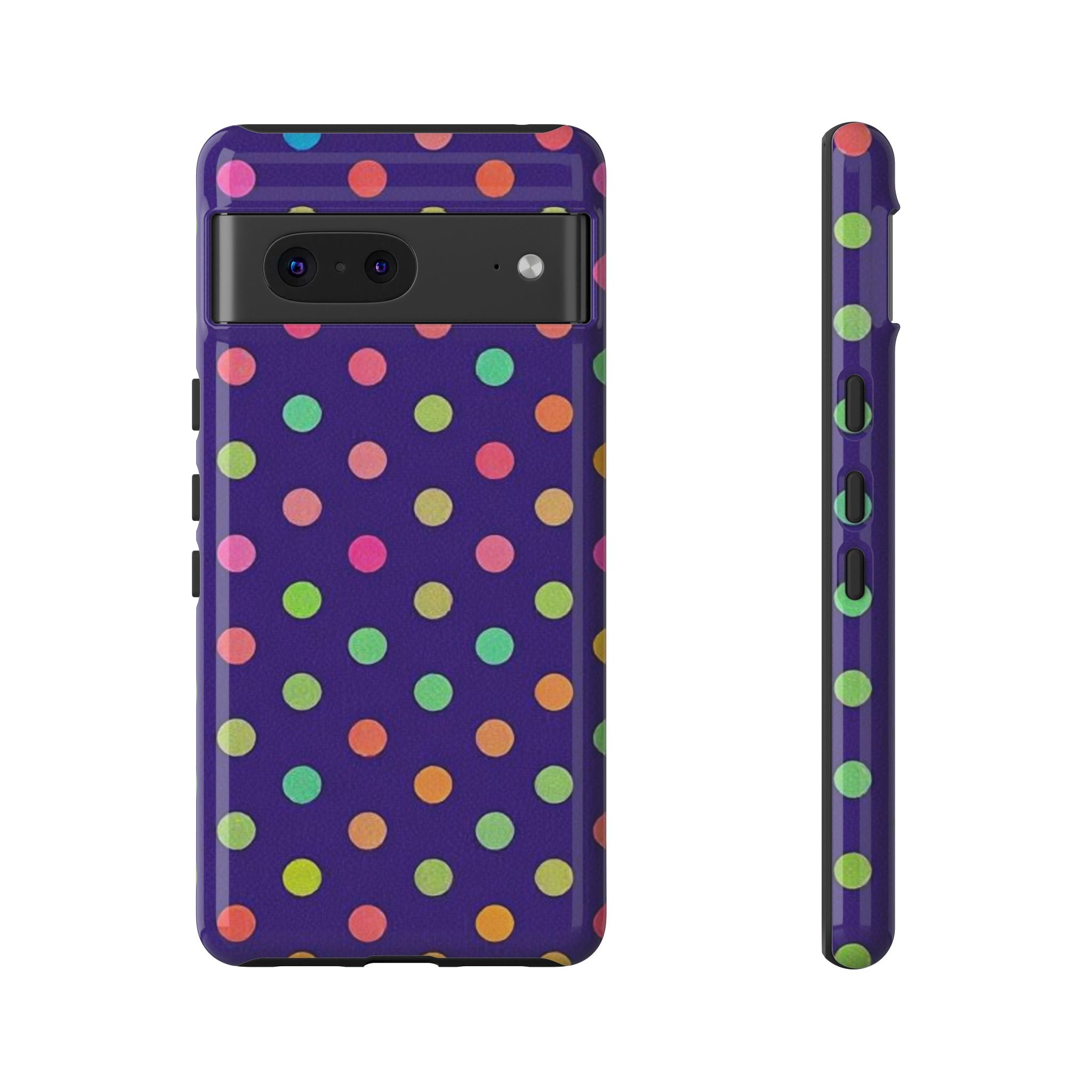 Colorful Polka-Dot Tough Case for Android