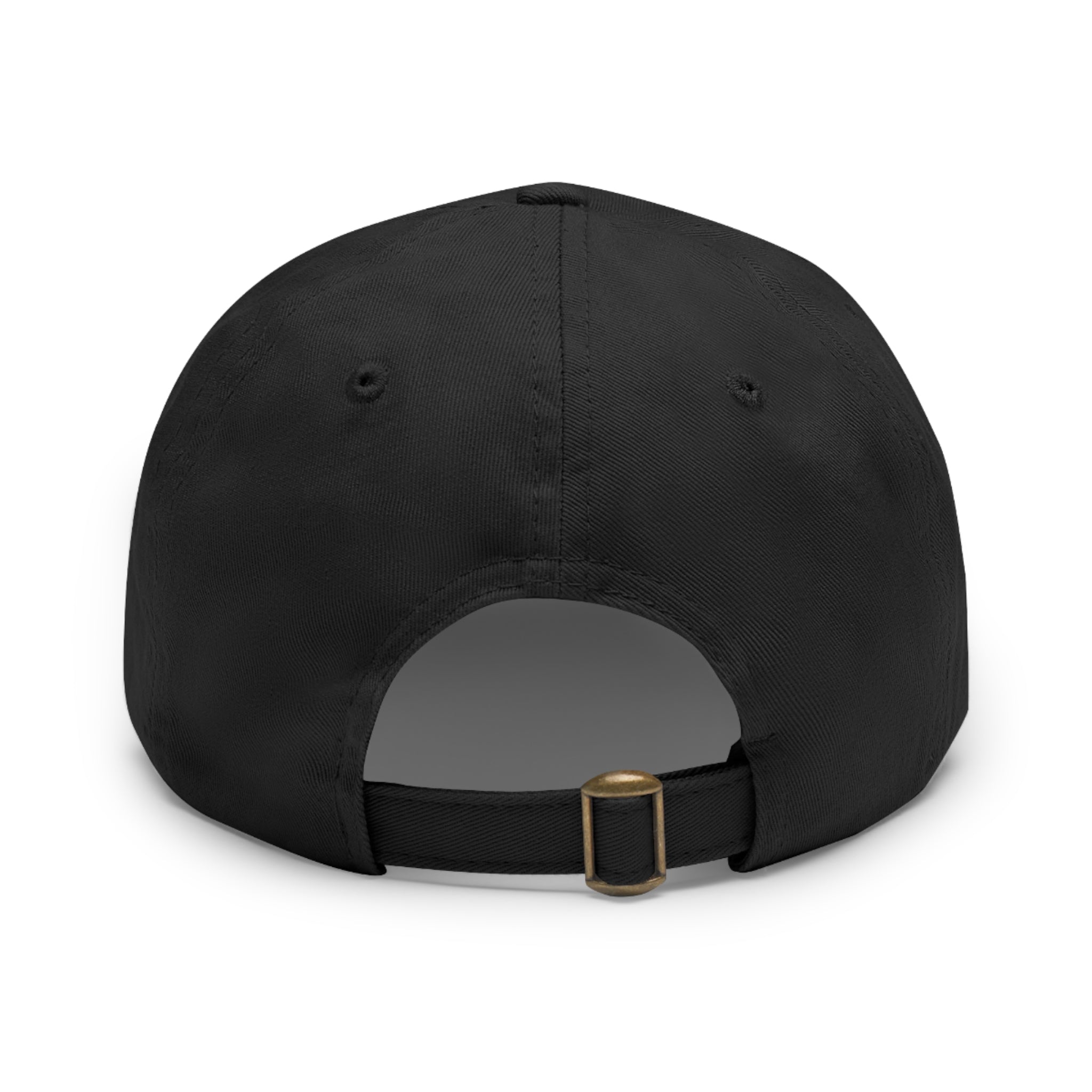 Stylish Dad Hat with FDT Leather Patch - Casual Sun Protection for Dads
