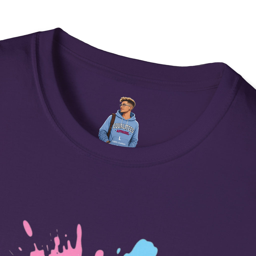 Protect Trans Kids Unisex Softstyle T-Shirt - Supportive LGBTQ+ Apparel
