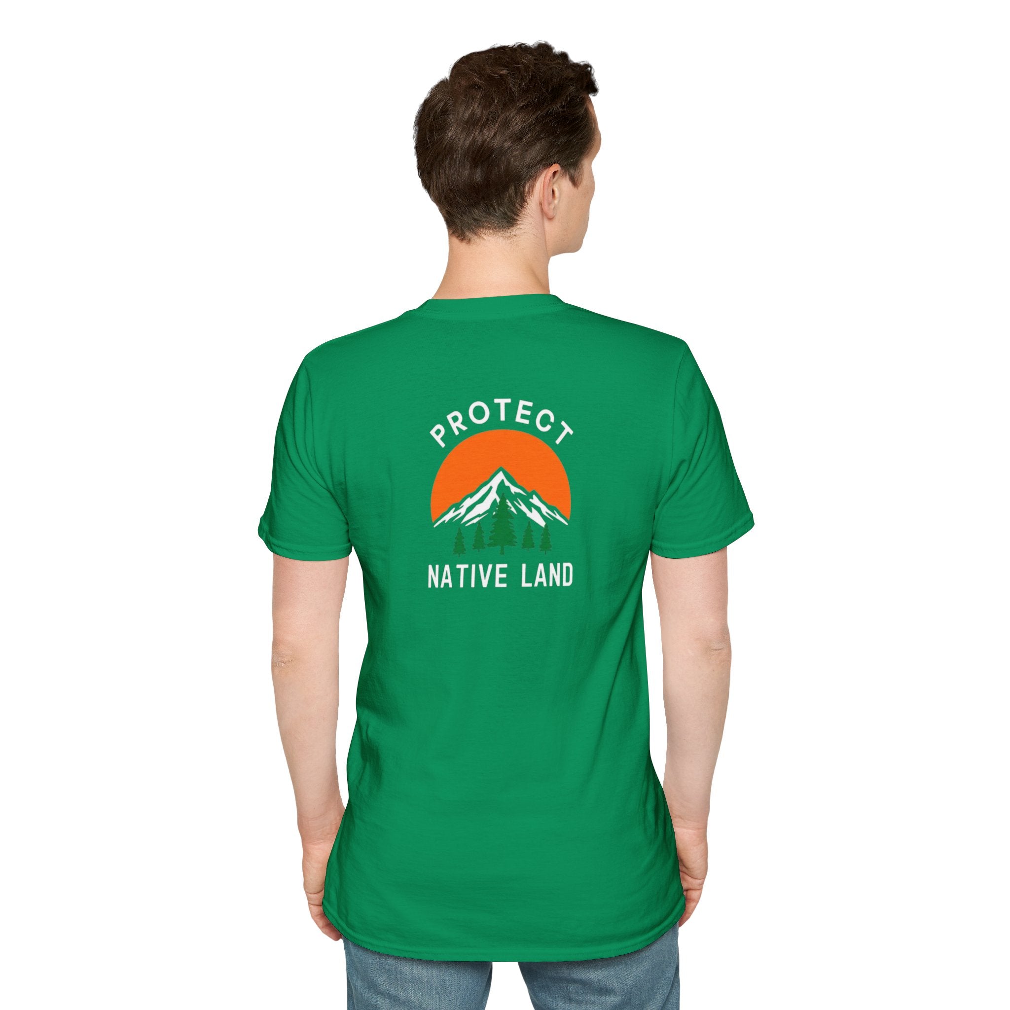 Protect Native Land Softstyle Unisex T-shirt