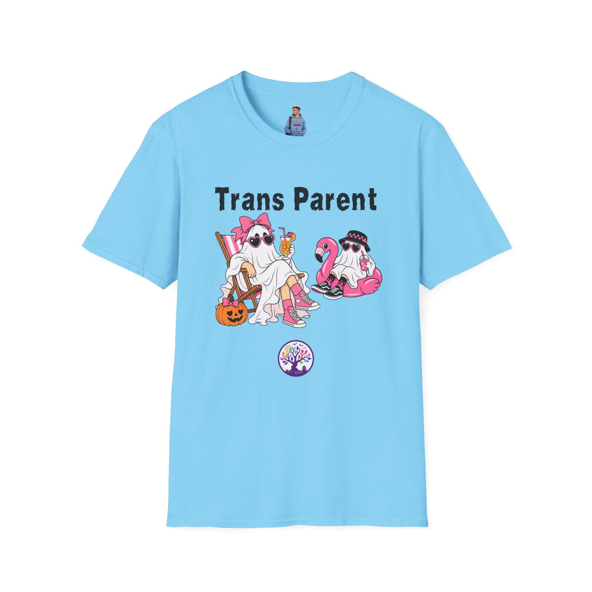 Trans Parent 2 Halloween Pride Tree Las Vegas T-Shirt