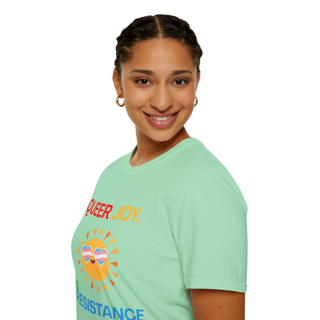 Queer Joy Is Resistance Pride Tree Las Vegas T-Shirt