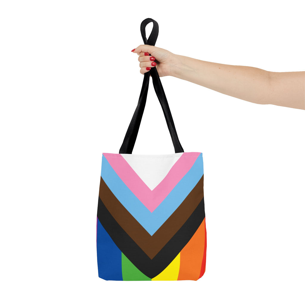 Inclusive Pride Flag Tote Bag