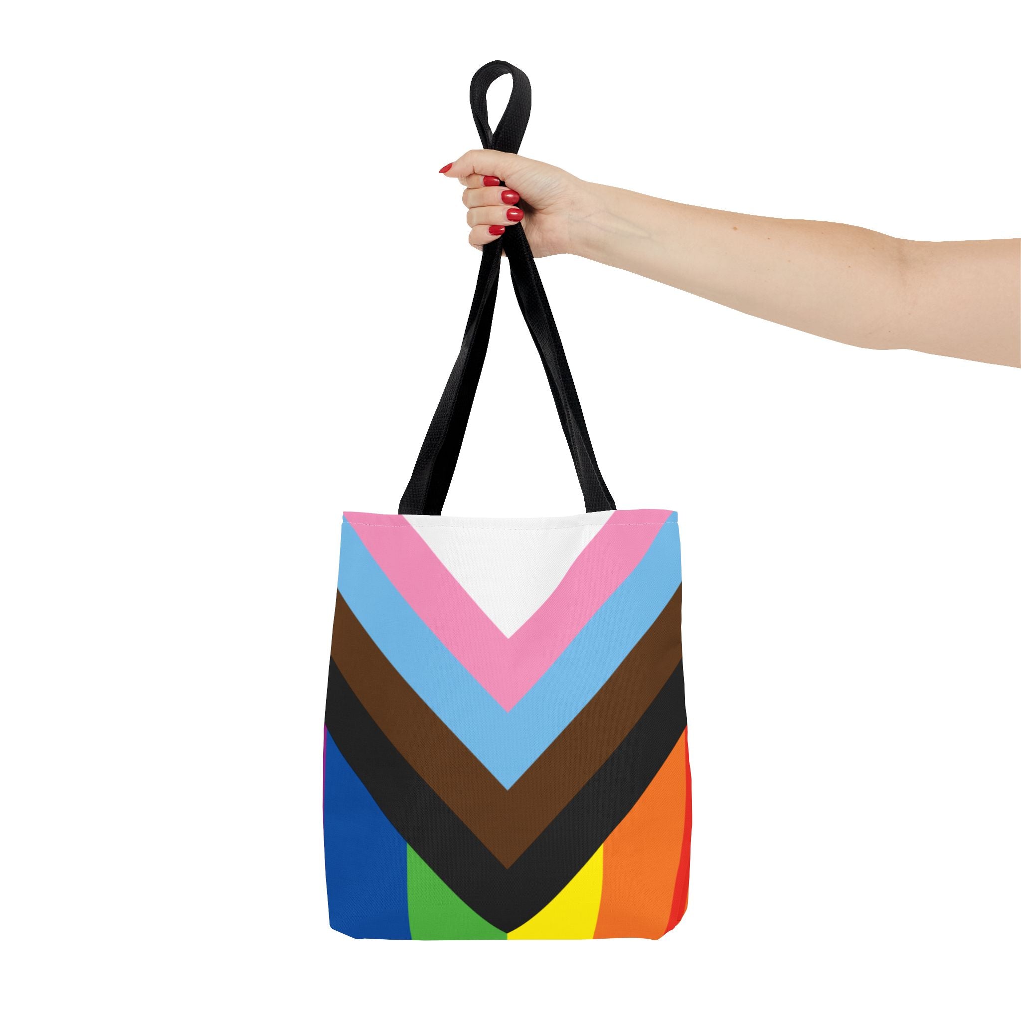 Inclusive Pride Flag Tote Bag