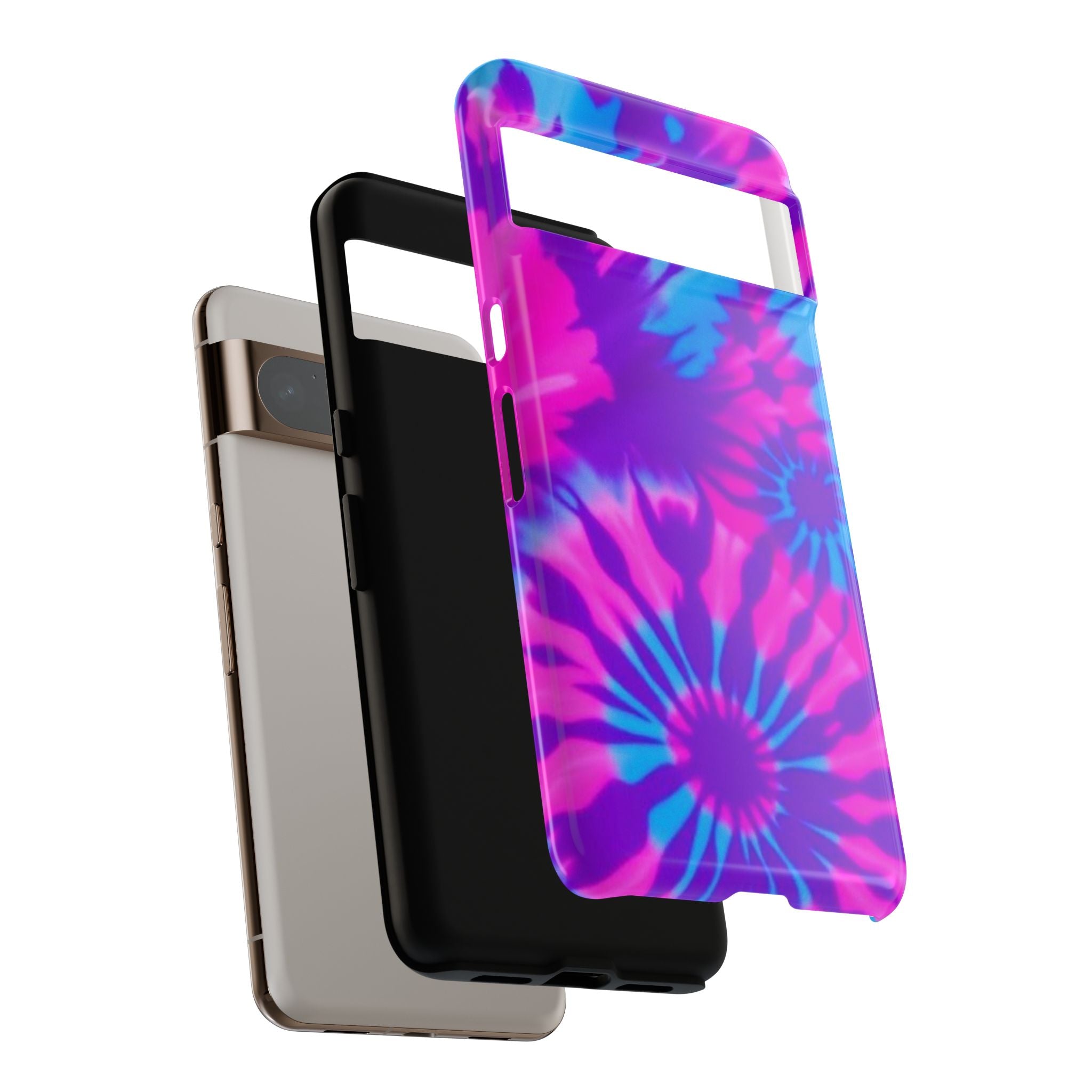 Tie-Dye Floral Tough Case for Android