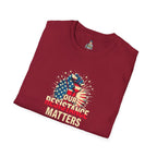 Patriotic Activism T-Shirt - Our Resistance Matters & Save Democracy Designs