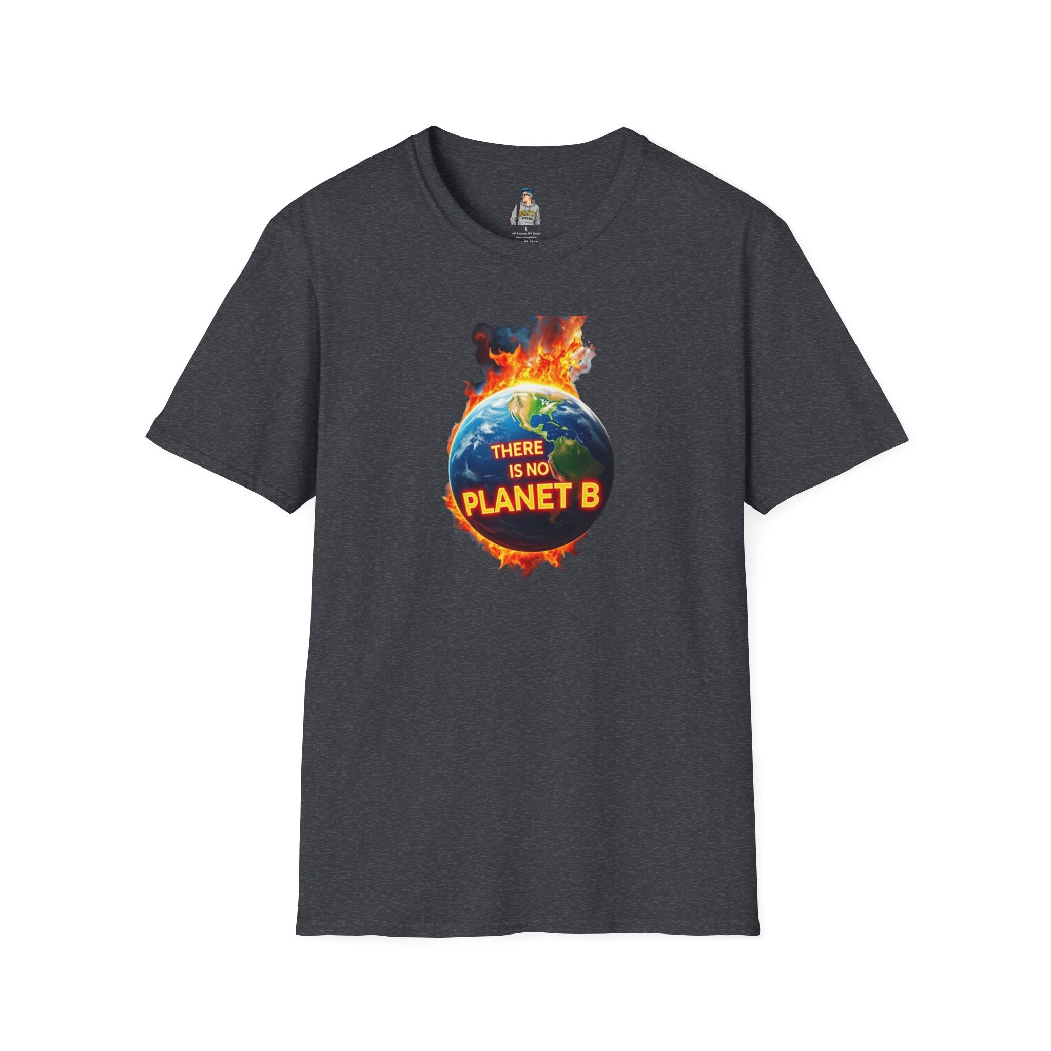 Unisex Softstyle T-Shirt - There is No Planet B Eco-Friendly Tee