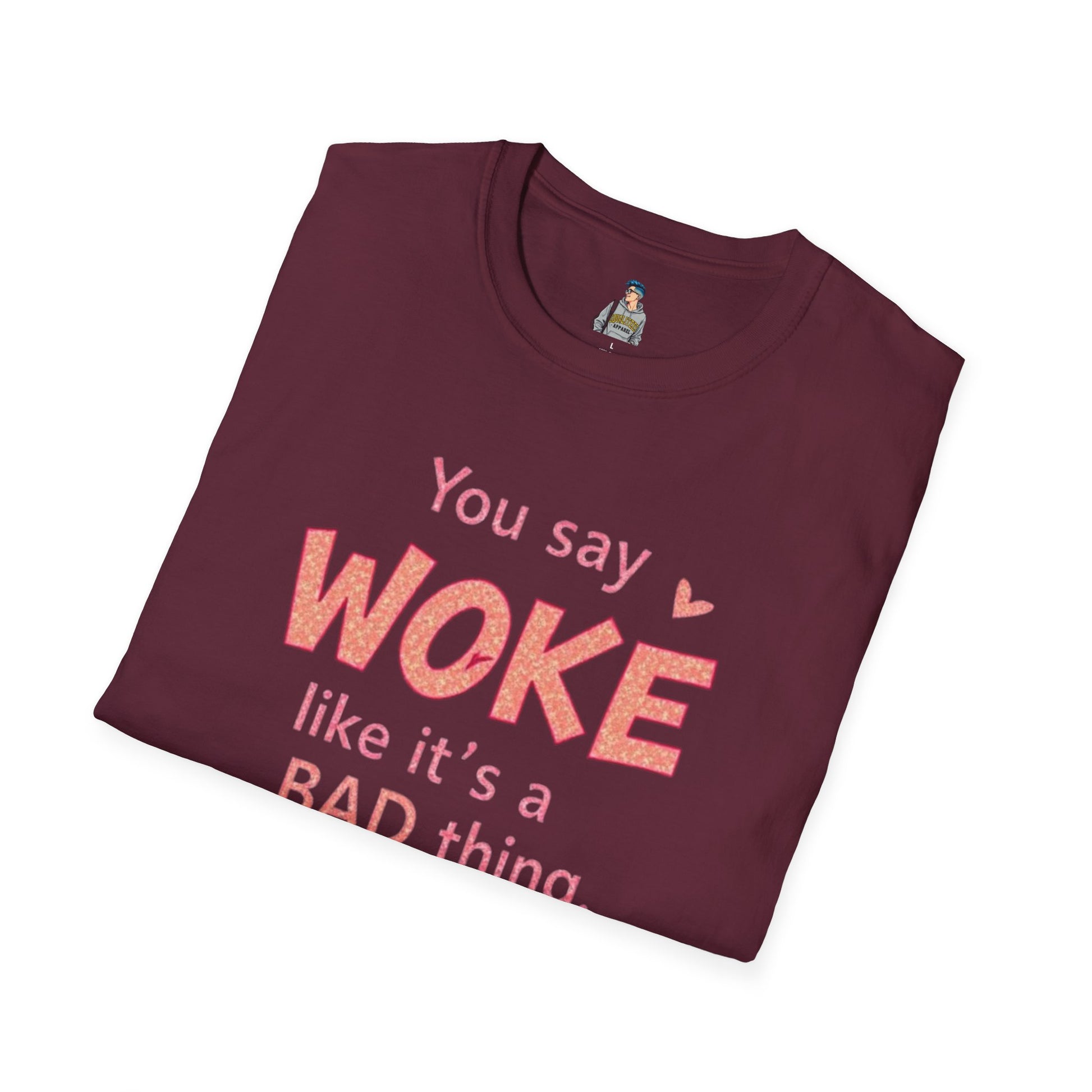 Woke is Empathy Unisex Softstyle T-Shirt - Bold Statement Tee for Everyday Activists