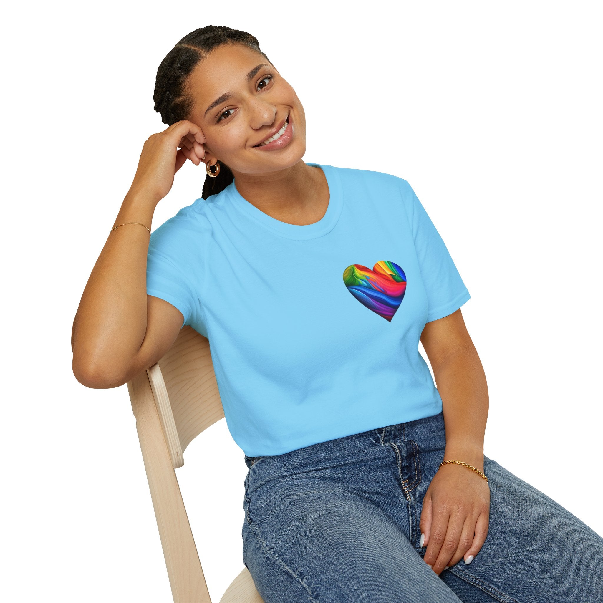 Pride Heart Design T-shirt