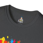 Unisex Softstyle T-Shirt - Hate Has No Place Colorful Graphic Tee