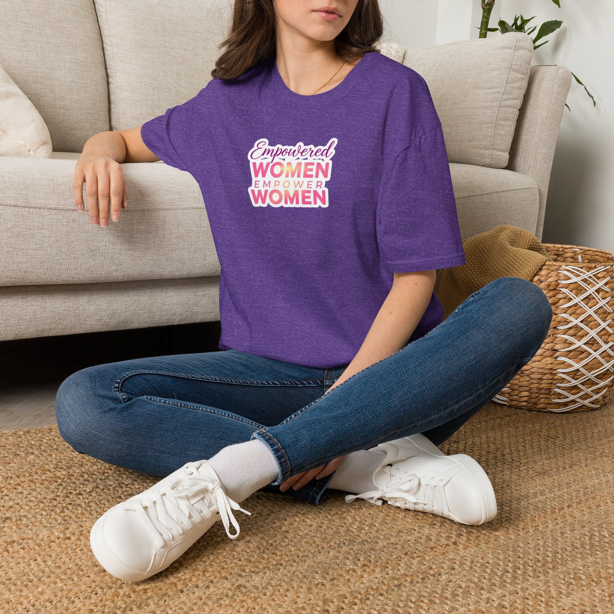 Empowered Women T-Shirt | Unisex Softstyle Tee for Women’s Empowerment