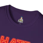 LGBTQ+ Pride Unisex T-Shirt - "Hate Never Made Anyone Less Queer" & "We All Belong" Design