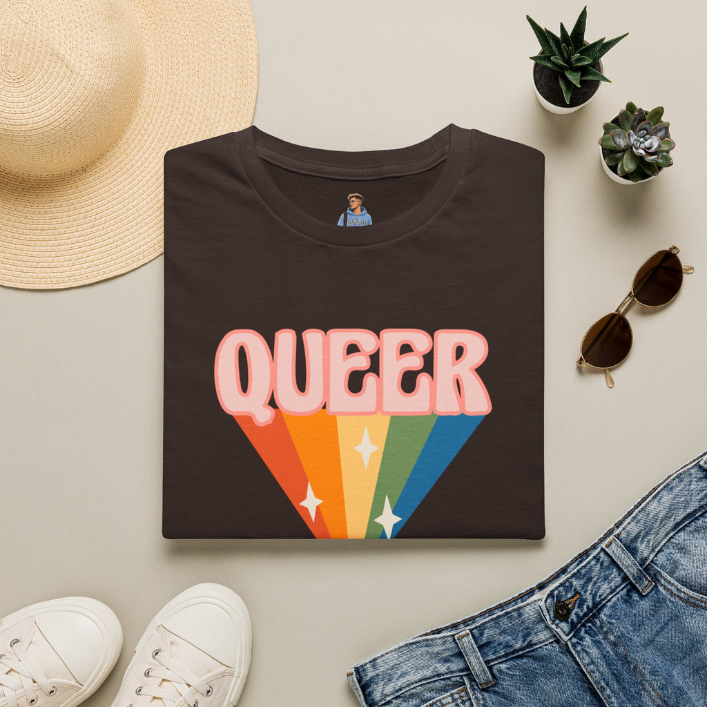 Queer Rainbow Sparkle Pride Tree Las Vegas T-Shirt