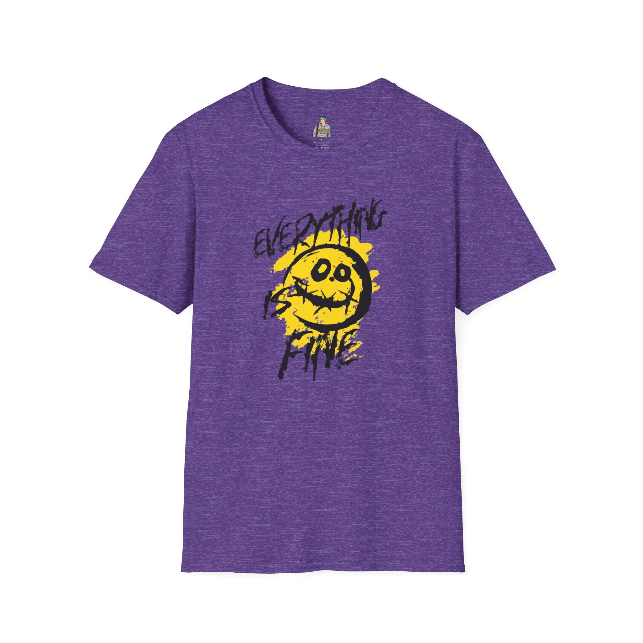 Everything is Fine Unisex Softstyle T-Shirt