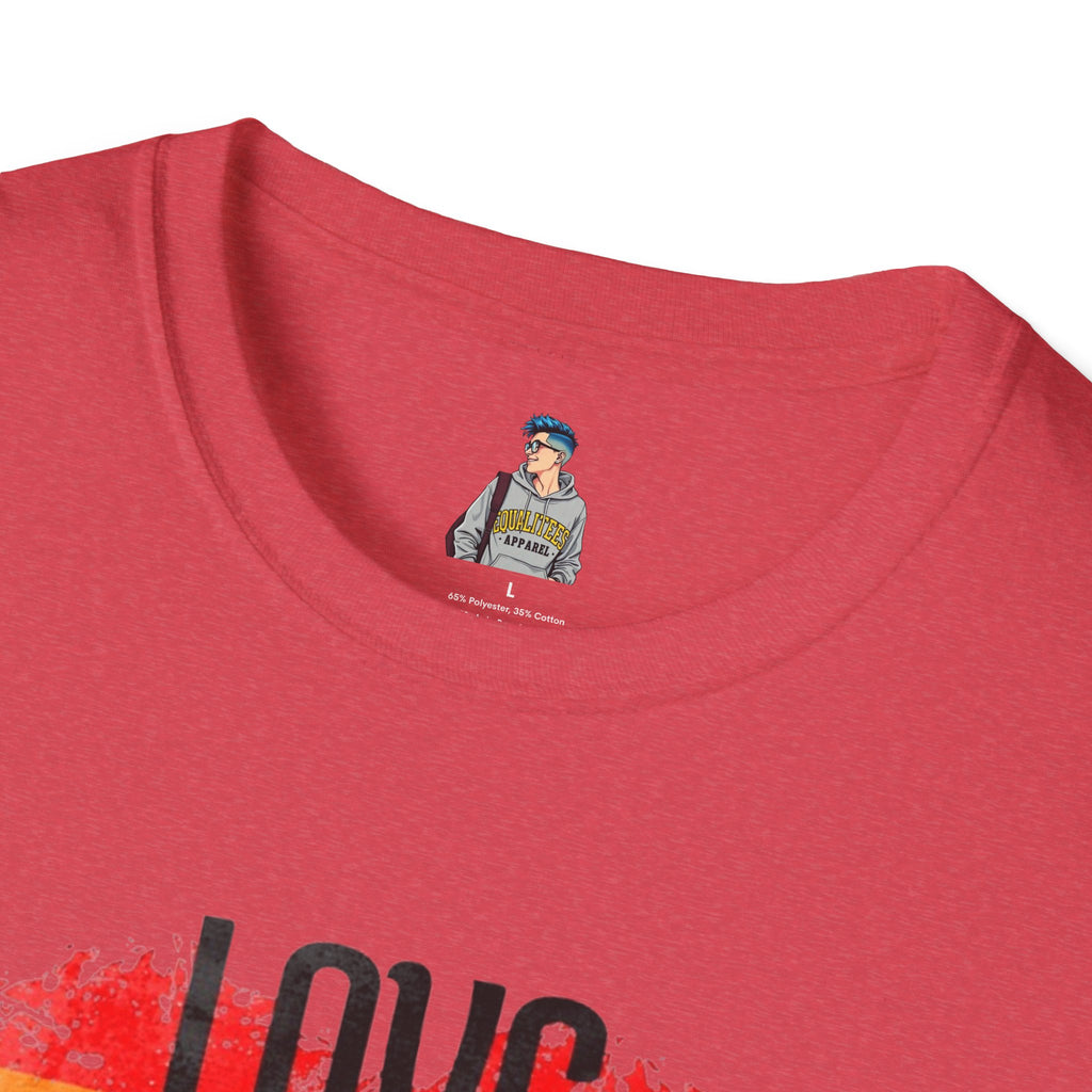 Pride Love Is Love Unisex Softstyle T-Shirt - EqualiTees.Me