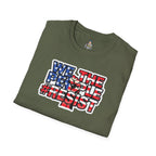 We the People #Resist Unisex Softstyle T-Shirt - Patriotic Statement Tee for Activists