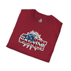 Unisex Softstyle T-Shirt - 'Fascists Feed on Fear, Starve Them' Protest Tee