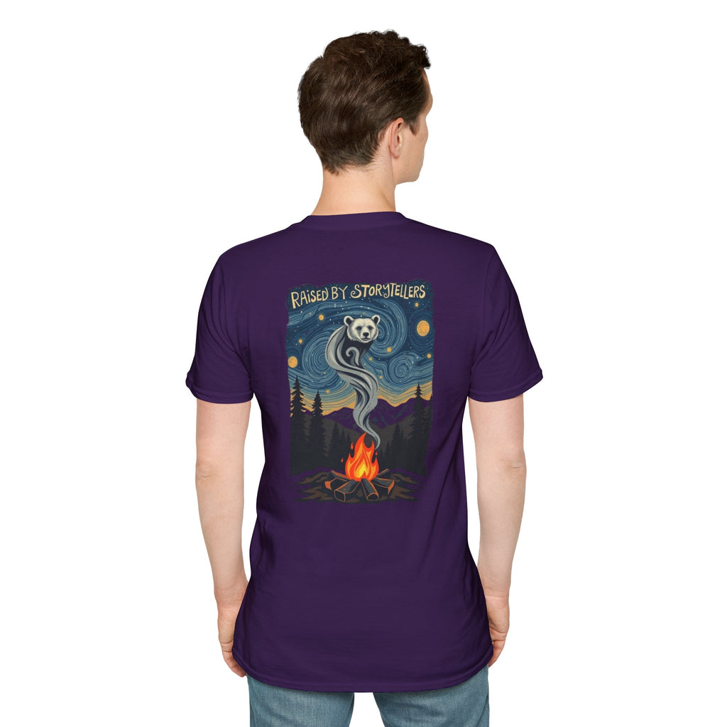 Raised by Storytellers Native Pride T-Shirt